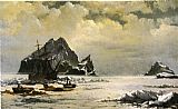 William Bradford Famous Paintings - Morning on the Artic Ice Fields